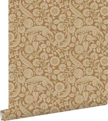 Obrázek produktu pro ESTAhome tapeta květinový vzor rezavě hnědá 50 x 900 cm