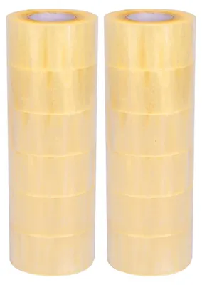 Image de Ruban d'emballage transparent, 12 rouleaux, 48 mm x 150 m