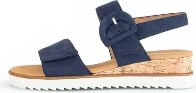 Image de Sandales Gabor Comfort, bleu, taille 37,5