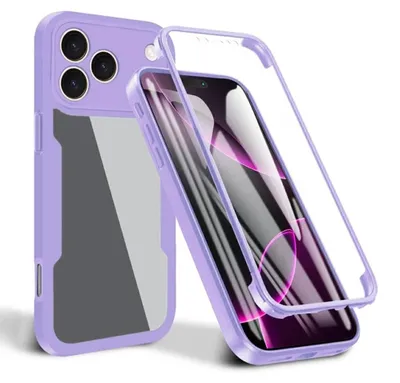 Obrázek produktu pro Techsuit – kryt a ochranné sklo ColorVerse 360 Series pro iPhone 17 Pro – fialový