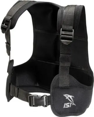 Produktbild von Ist Dolphin Tech Vsa-0240-m With 8 Weight Pockets Gewichtsweste Für Das Freitauchen Schwarz XL Schwarz XL