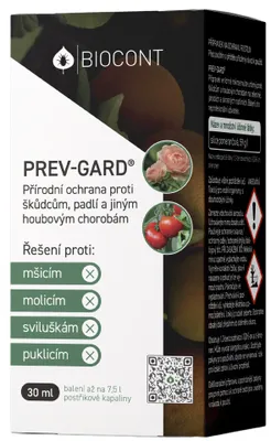 Imagen del producto de LABORATORIO BIOCONT, spol. s r.o. Producto biológico contra plagas y enfermedades. Prev Gard, 30 ml