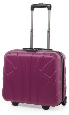 Imagen del producto de Carrito de negocios, con carcasa resistente, 38 x 42 x 22 cm, 29 litros, con compartimento para portátil