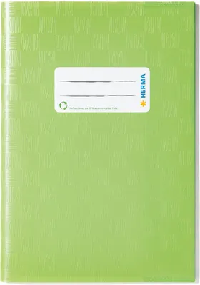 Immagine prodotto di Copertina del quaderno di esercizi, formato A5, rigata - verde chiaro