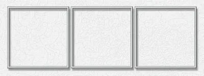 Produktbild von Noris Spiele Malen nach Zahlen - Alurahmen Tripty. Silber 120x40 cm; 605270766