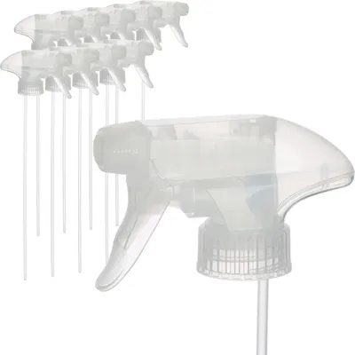 Produktbild von COM-FOUR® 10x Sprühaufsatz für Sprühflaschen - Sprühkopf aus recyceltem Kunststoff - Sprüher mit 28/400 Gewinde