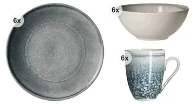 Produktbild von Frühstücks-Set 18 tlg. Grana
