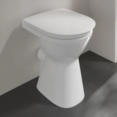 Produktbild von Villeroy & Boch Vicare Tiefspül-WC spülrandlos, bodenstehend