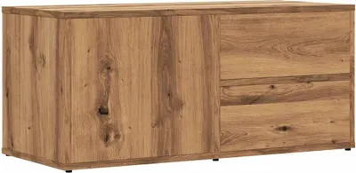 Image de vidaXL Armoire TV Artisan-Chêne 80x34x35,5 cm Bois composite
