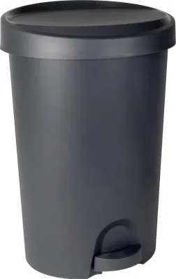 Produktbild von EDA Tret-Abfallbehälter Stepy 45 Liter PP anthrazit
