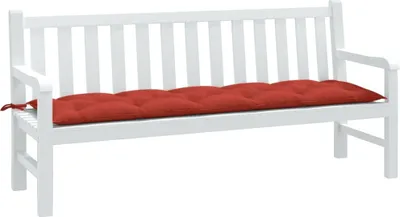 Produktbild von "im Sonderangebot"Gartenbankauflage - CLORIS - Gartenbank-Auflage Melange Rot 180x50x7cm Stoff Promotion866356 - Gartenmöbelauflagen