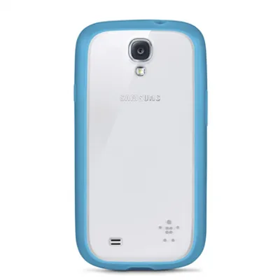 Produktbild von Belkin F8M565bt, Cover, Samsung, Galaxy S4, Blau, Transparent