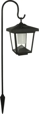 Produktbild von EGLO SOLAR, Außensockel-/Pfostenbeleuchtung, Schwarz, Garten, Transparent, 1 Glühbirne(n), LED