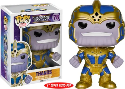 Obrázok produktu pre Funko Pop - Strážcovia Galaxie - Thanos 14 cm Figúrka.