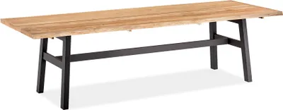 Produktbild von Niehoff Tavo Tisch 240x95 cm Aluminium/Teak