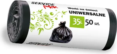 Zdjęcie produktu dla Worki na śmieci SP HDLD 35 l, 50 sztuk