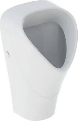 Immagine prodotto di Geberit Orinatoio Renova Trigonal bianco, alimentazione posteriore, scarico posteriore, 1 pz.