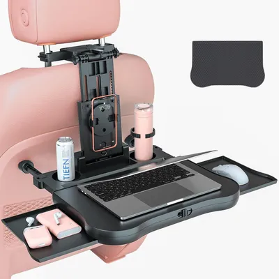 Productafbeelding van Solidchoice - Verstelbare Autotafel voor Achterbank met Cup- en Telefoonhouder