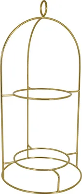 Produktbild von Etagere gold 47x24cm