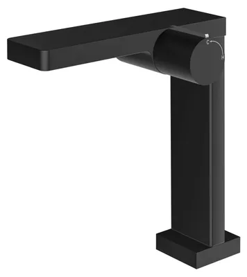 Produktbild von Waschtischarmatur Badarmatur NT3220B - Messing - Hoher Auslauf - Schwarz