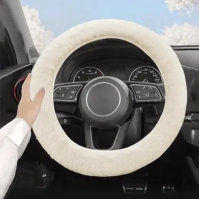 Obrázok produktu pre Elastický pás, poťah na volant, univerzálna veľkosť, čierny