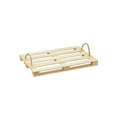 Produktbild von Tablett im Paletten Design 24 x 36 cm - Dekotablett