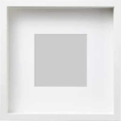 IKEA SANNAHED Bilderrahmen weiß Fotorahmen Rahmen Bildrahmen Bild Display box - 25x25 cm