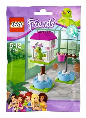 Produktbild von 41024 LEGO® Friends Papageienhäuschen Tiere Zoo Freunde