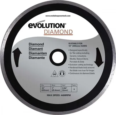 Produktbild von EVOLUTION Lambrage3 Diamanttrennscheibe 255 mm