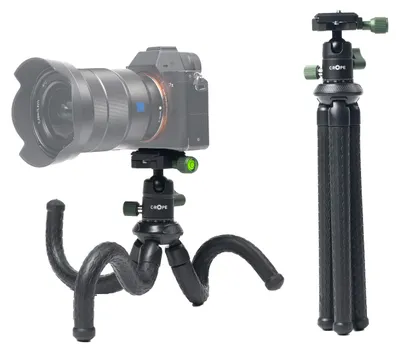 Productafbeelding van Flexibel Camerastatief met 360 Graden Kogelkop