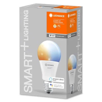 Obrázok produktu pre LEDVANCE 4058075485433 LEDVANCE LED-Lampe SMART+ WiFi Classic 75 TW E27 9,5 W matt