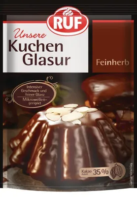 Produktbild von RUF Glasur Feinherb 100 g