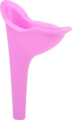Obrázek produktu pro ženské cestovní kempingové toaletní příslušenství Outdoor přenosný močový trychtýř (růžový)
