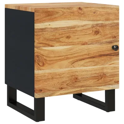 Produktbild von Nachttisch 40x33x46 cm Massivholz Akazie
