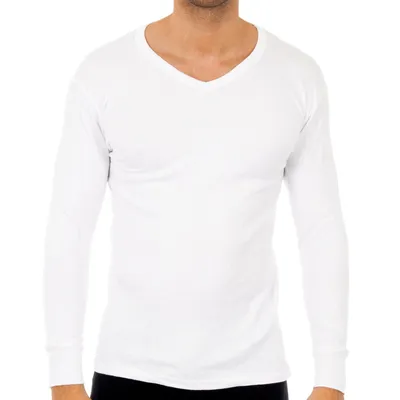 Produktbild von Abanderado Herren-Thermo-T-Shirt mit V-Ausschnitt und langen Ärmeln 0209