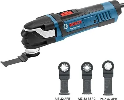 Image de Découpeur ponceur BOSCH GOP STARLOCKPlus + 3 accessoires en coffret L-BOXX - 0601231004