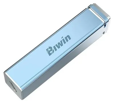 Zdjęcie produktu dla Biwin PD2000, 2 TB, USB Type-C, USB 3.2 Gen 2x2, 2050 MB/s, Niebieski
