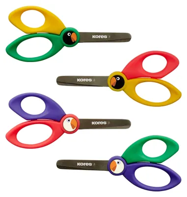 Productafbeelding van Kores® 35126 Kores® Kinderschere Birdy farbsortiert 12,5 cm