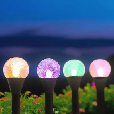 Immagine prodotto di Set da 20 lampade da tavolo a energia solare - Illuminazione decorativa da esterno a energia solare per il giardino