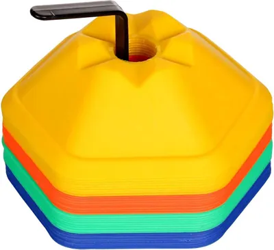 Produktbild von Hex Marker 2-in-1-Markierungsset, 4 x 8 Stück, verschiedene Farben, 1 Packung