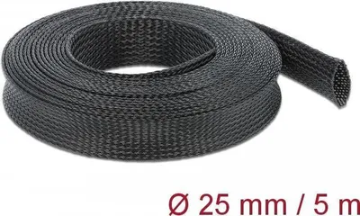 Produktbild von DeLOCK 18851, Schwarz, Polyester, 1 Stück(e), China, 2,5 cm