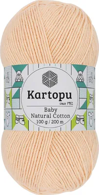 100g Kartopu Baby Natural Cotton apricot