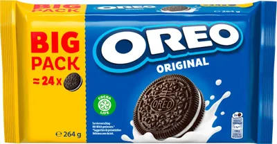 Obrázok produktu pre Oreo Original Vanilla Biscuits vo veľkom balení 24 kusov 264g