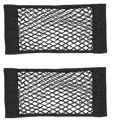 Immagine prodotto di Rete per bagagliaio, 2 pezzi, elastiche, con chiusura a strappo, 85x25 cm