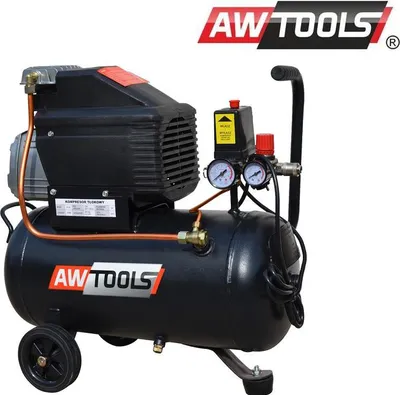 Obrázok produktu pre Awtools olejový kompresor fl-24l kapacita 245/min. nádrž 24l