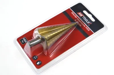 Obrázok produktu pre Stupňovitý vrták HSS-TIN / 4-39 mm AWTOOLS