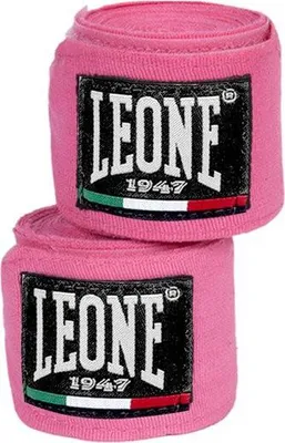 Zdjęcie produktu dla Leone 1947 Bandaże bokserskie 350cm różowe kliknij tutaj, aby wybrać
