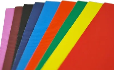 Produktbild von Wellpappe 10 Farben