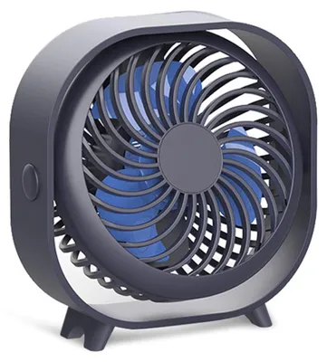 Produktbild von Neuer, wiederaufladbarer Tischventilator, tragbarer Mini-Ventilator für Büro, Studentenwohnheim oder Zuhause, geräuscharm.