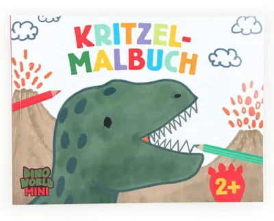 Produktbild von Depesche - Dino World - Kritzel Malbuch Mini Dino